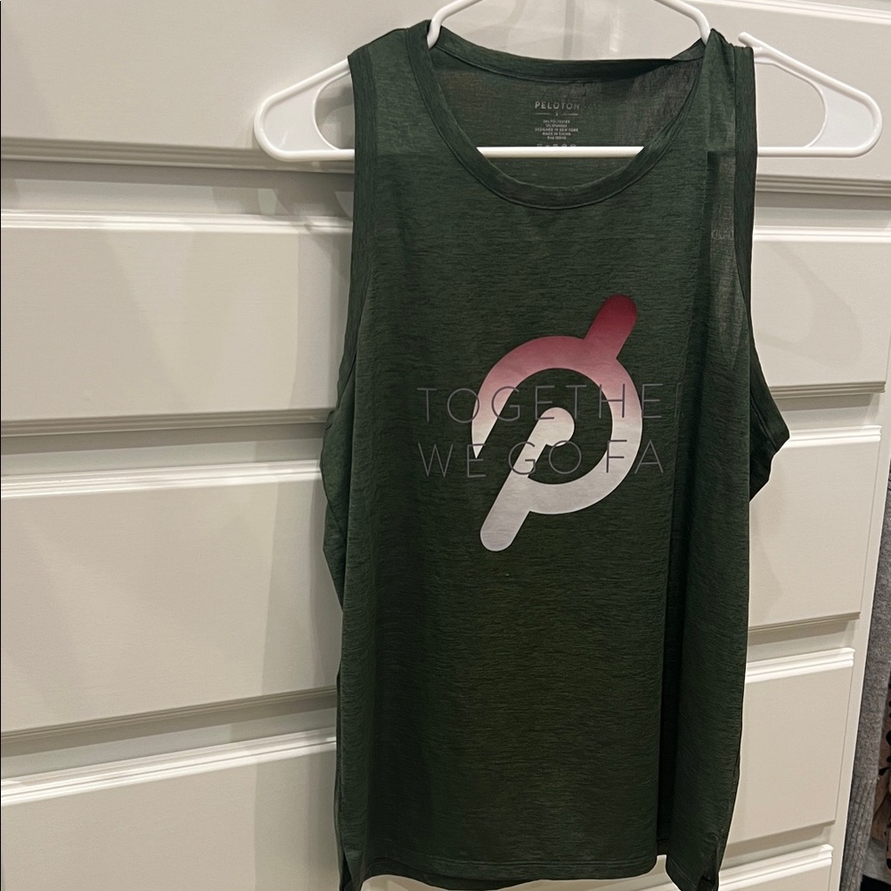 Peloton Dark Green Tank Top